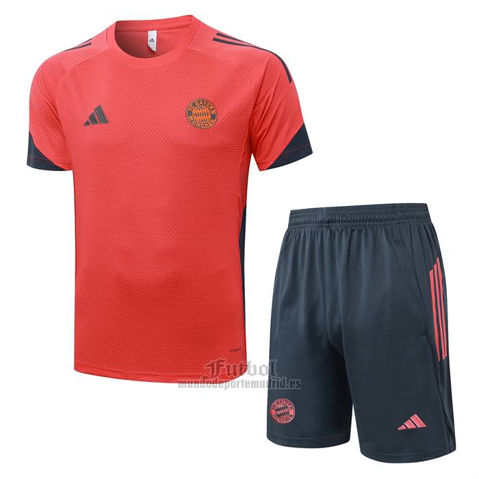 Chandal del Bayern Munich Manga Corta 2025-2026 Naranja - Pantalon Corto